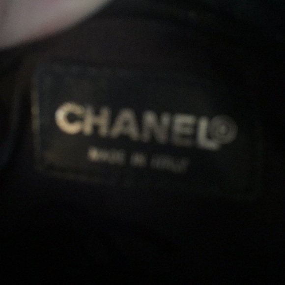 Authentic Chanel Single-Flap Denim&Plastic Lucite - Picture 5 of 8